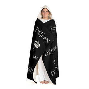 Hooded Sherpa Fleece Blanket